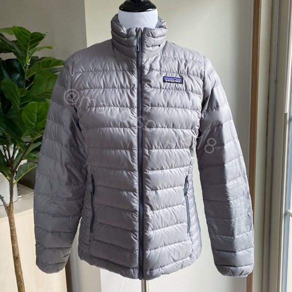 Patagonia Down Sweater Jacket Small Feather Grey Regular Fit 800-fill Down S - Picture 2 of 14